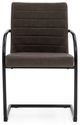 VIG Furniture Modrest Ivey 2-Piece Brown Dining Chair Set-0
