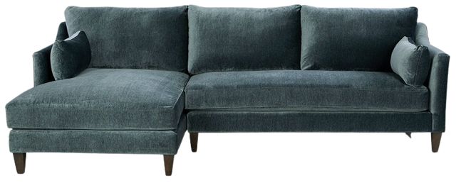 Craftmaster® Customizable CM Modern 2-Piece Left-Arm Facing Sectional-2