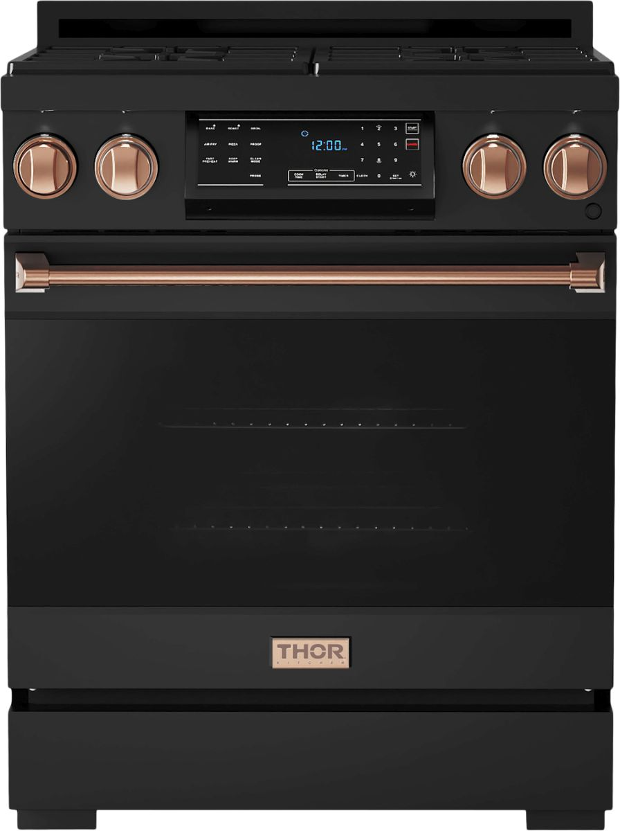 Thor Kitchen® Gordon Ramsay Series 30&quot; Matte Black Freestanding 