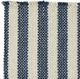 Capel Rugs Hampton Denim Stripe 24" x 8' Vertical Stripe Rectangle Runner Rug-1