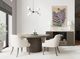 Riverside Furniture 2-Piece Sariel Designer Espresso Upholstered Arm Chair Set-1