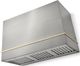 AGA Loge 48" Stainless Steel Wall Mounted Range Hood with Brushed Nickel Trim-0