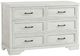 Westwood Design Foundry White Dove 6-Drawer Dresser-0