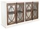 Sunny Designs™ Buckskin/Marble White 78" Media Console-0