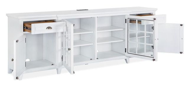 Magnussen Home® Heron Cove Chalk White 90" Console-1