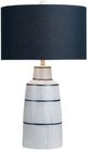 Crestview Collection Thorne Navy-White Table Lamp-2