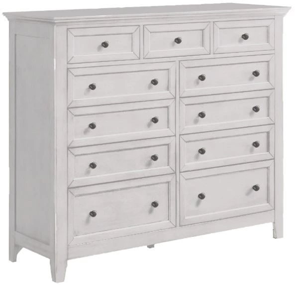 Intercon San Mateo Rustic White Gentlemen's Chest-0