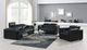 RowOne Calveri™ Home Entertainment Seating Black 2-Chair Loveseat-2