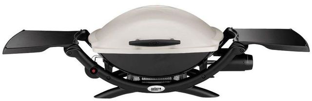 Weber® Q® 2000™ 52" Liquid Propane Titanium Portable Grill-0