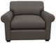 La-Z-Boy® Olson Greystone Leather Twin Sleep Chair-1