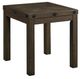 Elements International Colorado Charcoal End Table-0
