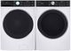 Midea® 4.5 Cu. Ft. Front Load Washer & 8.0 Cu. Ft. Gas Dryer White Laundry Pair-0
