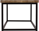 Jofran Inc. Ames Brown Coffee Table with Black Base-2