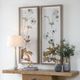 Uttermost® Garden 2-Piece Study Framed Floral Prints-2