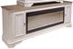 Liberty Furniture Brown/White 82" Fireplace TV Console-0
