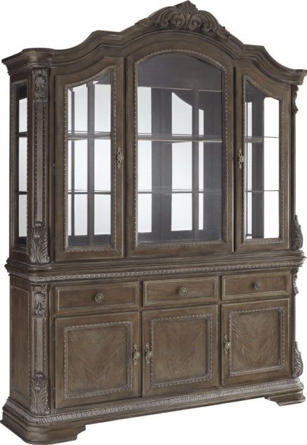 Signature Design by Ashley® Charmond 8-Piece Brown Dining Set -2