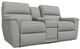 La-Z-Boy® Ava Oyster Power Reclining Loveseat with Console and Headrest-0