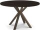 Amisco Customizable Asterisk Round Table with Metal Starburst Stand-0