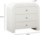 TOV Furniture Hump White Arched Bedside Chest-1