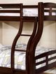 Furniture of America® Solpine Espresso Twin/Full Bunk Bed-1