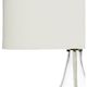 Surya Kehlani White Glass Body Table Lamp-2