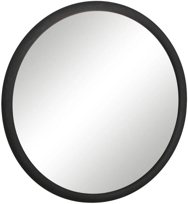 Renwil® Olica Matte Black Accent Mirror-2