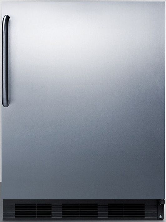 Summit® 5.1 Cu. Ft. Stainless Steel Under the Counter Refrigerator-0
