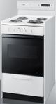 Summit® 20" White Freestanding Electric Range-1