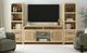 Elements International Ridgemont Natural 70" TV Console without Fireplace Insert-1