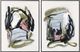 Crestview Collection Moody Hues 2-Piece Wall Art Set-0