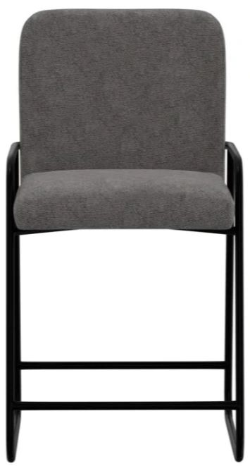 International Furniture Direct Seating Black/Gray Bar Stool-2