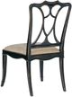 Hooker® Furniture Charleston Black Cherry/Sand Dining Side Chair-3