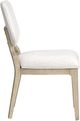 Magnussen Home® Sunset Cove Sanibel Brown Dining Side Chair with Upholstered Seat and Back-2