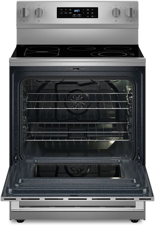 Maytag® 30" Fingerprint Resistant Stainless Steel Freestanding Electric Range-1