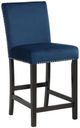 New Classic® Home Furnishings Celeste 5-Piece Blue/Espresso Counter Dining Set-3