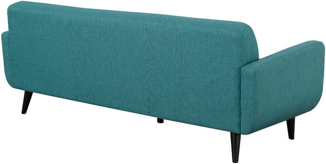 Elements International Hadley Heirloom Teal Blue Sofa-2