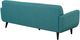 Elements International Hadley Heirloom Teal Blue Sofa-4