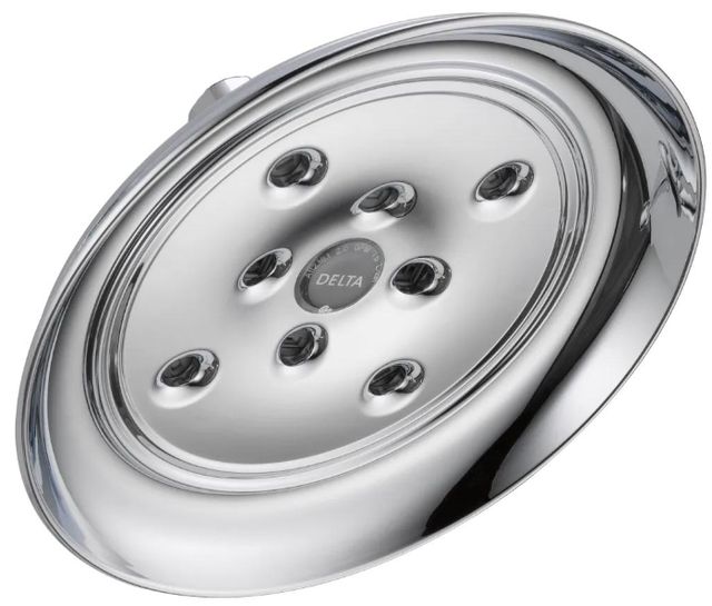 Delta Universal Showering Chrome H2Okinetic® Raincan Single-Setting Shower Head-0