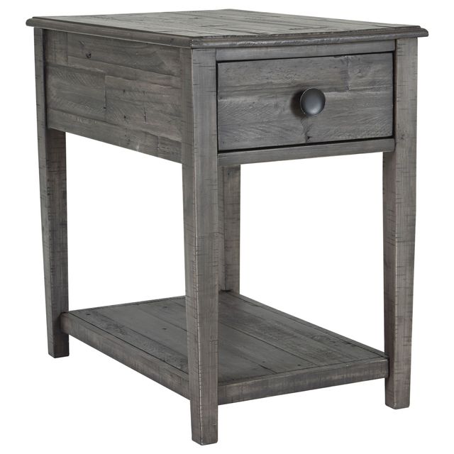 Signature Design by Ashley® Borlofield 3-Piece Weathered Gray Living Room Table Set-2