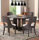Furniture of America® Sterling West Ash Gray Round Dining Table-0