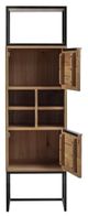 Moe's Home Collection Nevada Brown Tall Bar Cabinet-4