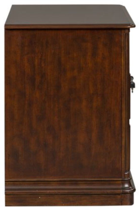 Liberty Furniture Brayton Manor Cognac Junior Executive Media Lateral File-3