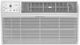 Frigidaire® Thru The Wall Air Conditioner-White-0