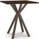 Amisco Customizable Asterisk Square Bar Table with Solid Birch Top-0