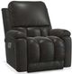 La-Z-Boy® Greyson Dark Chocolate Leather Power Rocking Recliner-0
