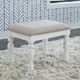 Liberty Furniture Summer House I Oyster White Vanity Stool-3