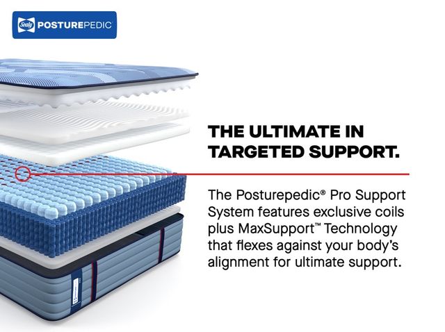 Sealy® Posturepedic® Pro Fuller 14" Wrapped Coil Medium Tight Top Twin Mattress-4