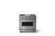 Viking® 5 Series 36" Stainless Steel Pro Style Gas (LP) Range with Polished Chrome Trim-0