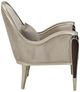 Michael Amini® Villa Cherie Hazelnut/Porcini Accent Chair-3