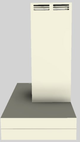 Vent-A-Hood® 36" Biscuit Duct Free Wall Mounted Range Hood-1